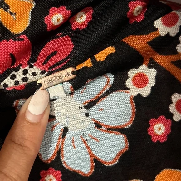 FREE PEOPLE Daisy Jane Floral Tunic Dress - Picture 7 of 8